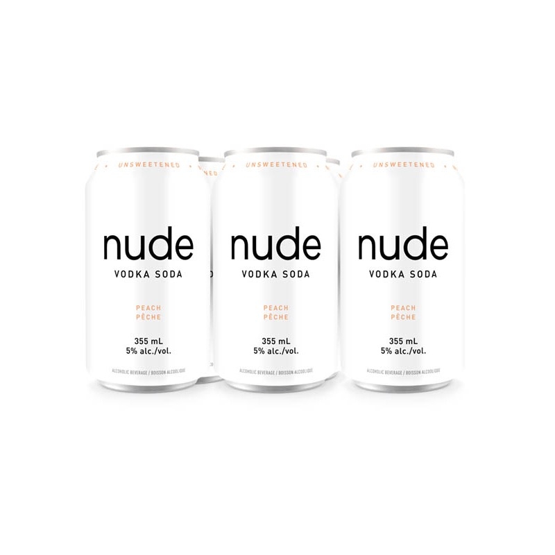 Nude Vodka Soda Peach